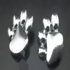 100 st parti 10mm legering Paw Print Slide Charm Fit For 10mm DIY Armband336x