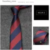 Krawatten Krawatten 2022 Marke Männer Krawatte Designer Krawatte Seide Anzug Krawatten Business Luxus 662 Drop Lieferung Mode-Accessoires Dh0Zc L240313