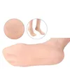 Sdatter 1Pair Feet Care Socks Spa Home Use Silicone Moisturizing Gel Heel Socks Cracked Foot Skin Care Protectors Anti Crack 240304