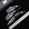 Camping Hunting Knives NOC MT-11 Folding Knife M390 Titanium Alloy Blade Handle Camping Cutter Outdoor Camping Survival Knife Sharp Tools 240315