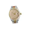 Top orologio con diamanti 40 42mm movimento meccanico automatico orologi cinturino in acciaio con cristallo di zaffiro placcato quadrante in oro orologio da donna arabo designer regali di natale sb064 C4