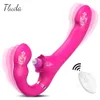 ワイヤレス3 in 1 Dildo Vibrator Sex Toys for Women Clit Clitoris Stimulator Remote Controlパワフ​​ルな女性マスターベーター大人のおもちゃ240227