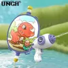 Sand Play Water Fun Gun Toys Ungh Electric Automatic Water Gun Children Children Outdoor Beach Storkapacitet Sök Pool Summer Toy For Children Boy Girls L240312