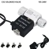 Équipement Aquarium CO2 électrovanne AC100240V Aquarium CO2 réducteur de pression/générateur kit contrôle CO2 électrovanne