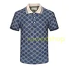24SS Men Designer TEE Polo koszulki męskie haft liter