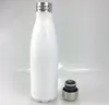 DIY Sublimation 17 Unzen Cola-Flasche leer Edelstahl 500 ml Wasserbecher Doppelwand Vakuum Wärmeübertragung Druck isoliert Ca8671087