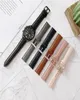 Bracelets en cuir véritable pour Samsung Galaxy Watch 3 45MM bracelet intelligent accessoires en PU bande pour Galaxy Watch3 41MM Correa 20 22MM w6964428