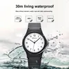 Wristwatches Adjustable Wrist Size Watch Corrosion-resistant Waterproof Unisex Digital With Print Dial Faux For High