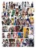 50 PCS Mixed Skateboard Stickers My Hero Academia For Car Laptop Pad Bicycle Motorcycle PS4 Phone Luggage Notebook fridge Pvc guit2516248