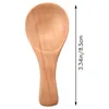 Set di stoviglie 20 pezzi Cucchiaini di legno piccoli Mini condimenti Zucchero Condimento Sale Miele Cucchiaino Caffè Tè Marmellata Senape Gelato Legno