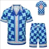 2024 Neues Designer-T-Shirt beiläufiger kurzer Anzug Haiku-Luxusmode-Poloshirt-Shorts Herren-Top-Shorts M-3XL