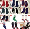 Bebek Çocuk Çoraplar Yeni Kız Erkekler Pamuk Monogramlı Orta Çorap Çocuklar Yüksek Kaliteli Moda Allmatch Sıcak Noel Sock G2190539