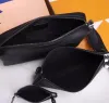 Cartelle da uomo a tracolla Borse a tracolla per donna Borsa a mano firmata di lusso Pochette Borsa a tracolla moda con tasche multiple Borsa a tracolla