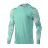Mens Sun Protection Hooded Tshirts UPF 50 Long Sleeve Quick Dry Breathable Hiking Go Fishing shirts UVProof TOPS 240219