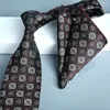Bow -slipsar 2024 8cm mäns slipshanddukgåvor Jacquard randig slipsbröllop