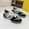 Designer sapatos mulheres homens bezerro carta tênis plataforma sneaker luxo rendas combina formadores com caixa tamanho 35-45