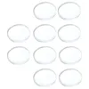 False Eyelashes 10 Pieces Lashes Grafting Pad Supplies Reusable Flexible Silicone Up Planting Extension For Beginners