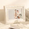 Frame Vintage Nordic Photo Frame Personalized Ornate Stand Display Picture Frames Living Room Wooden Rama Do Obrazu Room Decorations