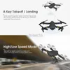 Drönare Ny E58 RC DRONE WIFI 4K HD Wide Vinle Camera Aerial Photography Aircraft Helicopter Quadcopter Folding Toy Gifts LDD240313