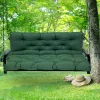 Cojín cojines de banco al aire libre cojines impermeables para muebles para exteriores almohadilla para la almohadilla de sofá grues