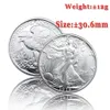 63pcs USA Full Set Walking Liberty Coins Bright Silver Silver plated copper copy coin301S