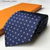 ترابط الرقبة 2024 New Men Fashion Silk TIE ٪ Designer Necktie Jacquard الكلاسيكية المنسوجة المصنوعة يدوياً لحفل الزفاف غير الرسمي والرقبة التجارية مع L240313 الأصلي