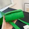 Wysokiej jakości tkana torba tofu luksus designerska skórzana worek na ramię magnetyczna torba crossbody crossbody Regulowane paski na ramię