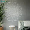 Mandala sticker sticker heilige geometrie muur kunst thuis wonen studio meditatie muur decor yoga cadeau waterdicht BA739-1 201201258Y