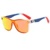 lunettes de soleil de créateur pour hommes pour femmes Lunettes de soleil résistantes aux UV pour sports de plein air, lunettes UV400 à film authentique, lunettes de soleil tout-en-un colorées