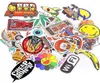 1000 stuks glanzende stickers auto skateboard motorfiets fiets bagage laptop muurstickers pack8102410