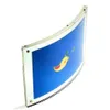 Yakri 8 5x11inch curved sign Holder Acrylic PO Frame Magnetic Documentポスター卒業証書ランドスケープディスプレイClear240n