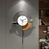 Wanduhren, große digitale Uhr, mechanisch, minimalistisch, Quarz, Luxus-Kunst, moderne nordische Dekoration