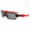 Lunettes de cyclisme Lunettes de vélo en plein air UV400 lunettes de soleil de vélo hommes femmes lunettes de VTT avec étui équitation pêche course lunettes de soleil polarisées OO9271 Flak