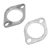 Exhaust Flange Connection Kit High Temperature Resistant 2 2.5in Gasket Stainless Steel For Resonator