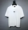 T-shirt da uomo Plus Polo Camicia bianca ricamata Camicie da uomo in poliestere di alta qualità Quantità Dolcevita x444ed5