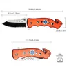 Camping Hunting Knives Folding Knife Handle Aluminium SAW SCISSORS ROPE BREAKING GLASS Multifunktionell jakt utomhus camping EDC Tool 240315