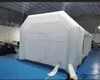 wholesale Free ship Portable white Inflatable Spray Booth Tents Car Parking Tent Truck bus paint painting Workstation