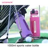 UZSPACE Bouteilles d'eau de sport Gym Anti-fuite Anti-chute Portable Shaker Bouilloire de voyage en plein air Bouteille d'eau en plastique sans BPA 240307