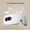 エレクトリックスマートアイマッサージャーBluetooth Music Eye Care Care Instrumpres暖房振動マッサージ疲労睡眠マスク240301