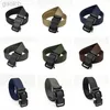 أحزمة NYLON Automatic Buckle Men Men Belt Tooling جينز اللون Canvas Weistband جودة عالية الحزام غير الرسمي Men Ldd24313