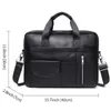 SCHLATUM 2023 porte-documents en cuir véritable pour hommes sacs à main de luxe porte-documents pour ordinateur portable sacs 156 pouces bureau sac d'ordinateur d'affaires 240313