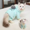 Kleding Haarloze kattenkleding Sfinx Winter Hond Hoodies Voor kleine middelgrote huisdieren Cartoon Kittens Kostuums Chihuahua-kleding Jas Herfst