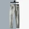 2024 designer jeans paarse herenjeans Denim broeken Modebroeken High-end kwaliteit Recht ontwerp Retro Streetwear Casual joggingbroek Joggers Broek gewassen oude Jean