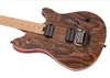 Standart Egzotik Bocote Top Natural Floyd Rose Halen Guit Elektro Gitar