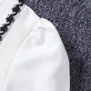 衣料品セットシティエスプリンキッズガールズ秋のズボン長い袖のプリントトップスブラックフレア服