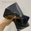 Desginer YSL Solglasögon Chaoyang Shulin Stor ram Black Ultra Ben Solglasögon för kvinnor solglasögon för män mode Big Face Slimming Glasses Batch 119