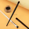 Make-up kwasten Draagbare make-up kwasten Cosmetische schoonheid Witte of zwarte vezel Eyeliner Wenkbrauw 3-delige set Gereedschap Kinderen ldd240313