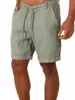 Men's Shorts For Men Summer Cotton Beach Short Brand 2024 Wild Leisure Loose Solid Cargo Mens Casual Homme