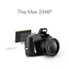 Цифровые камеры с высоким разрешением 24MP 720p HD Foto Camera Comporer с 20x Zoom 3.5 IPS-дисплей и флэш-ламп для потрясающих видео P OTROK