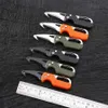 Camping Hunting Knives 5st. Bärbar vikningskniv Multifunktion Spredkrok utanför överlevnadsnyckelöppnaren för EDC Tool 240315